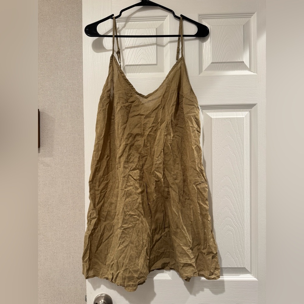 Free People Light Brown Top